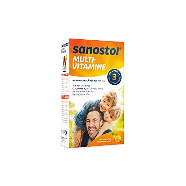 Sanostol ohne Zuckerzusatz: Multi-Vitamine für Kinder ab 3 Jahren und Erwachsene, unterstützt ein gesundes Immunsystem… – Bild 7