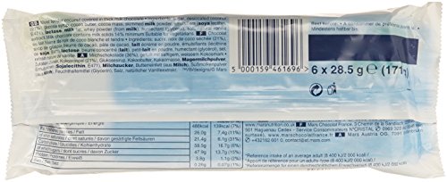 Bounty Multipack da 6 Pezzi - 6 x 28.5 gr