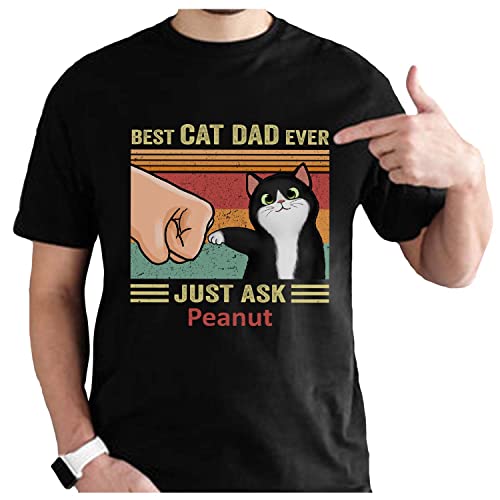 Best Cat Dad Ever Personalized