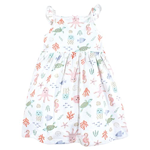 Image of Hudson Baby Girl's Cotton Dresses