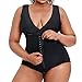 Produktbild MITALOO Shapewear Damen Body Shaper Bodysuits Fajas Stark formende Shapewear mit integriertem BH Taillenformer Bauchformung