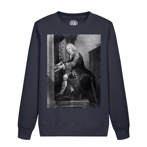 Sweatshirt enfant Jean-Sébastien Bach musique vêtement gravure star célébrité