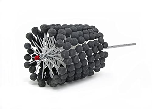 Image of Brush Research GBD512180BC FLEX-HONE, 5-1 /2 inch (140mm) Diameter, 180 Grit, Boron Carbide, for Medium to High Carbon Steels and Heat-Treated Steels to 50 Rc