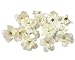 Cherry Blossom Flower Heads, 100pcs Colorfulife Artificial Silk Flower Head Petals Bridal Shower Favors for Wedding Party Supplies Table Floor Decoration Centerpieces Home Decorative (White)