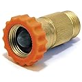 VALTERRA RV Water Regulator, Lead-Free Brass Water Regulator for Camper, Trailer, RV Plumbing System, 40-50 psi