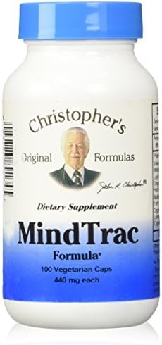 Dr. Christopher's Formulas MindTrac Herbal Capsules, 100 Count