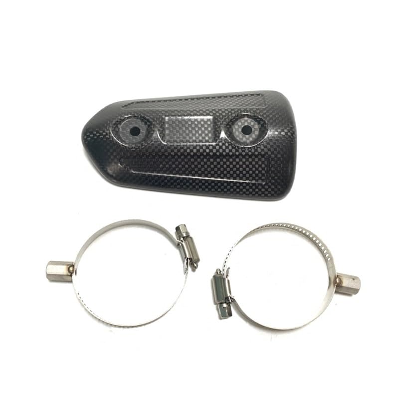 Cache d'échappement CB650F couvercle thermique carbone BM-H015-Type A - 3