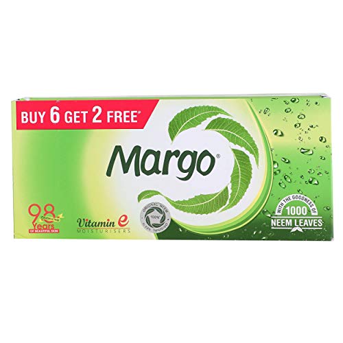 Image of Margo Bathing Soap, Original Neem, 100g (Buy 6 get 2)