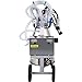 Happybuy Electric Milking Machine 25L,Milker Machine 5-8 Cows per Hour, 0.55KW 1680 RPM Milking Equipment with 25L 304 Stainless Steel Bucket Single Cow Milking Machine Bucket Milker for Cows and Goat