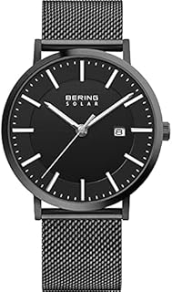 BERING Herren Uhr Solar Movement - Solar Collection mit Edelstahl und Saphirglas 15439-222 Armbandsuhren - Wasserdicht: 10 ATM