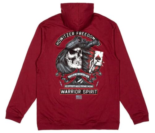 Howitzer Style Men's Hoodie Freedom CO Military Grunt MFG