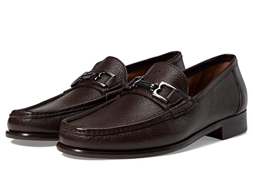 Image of Bruno Magli Men's Trieste Loafers, Leather Shoes, Slip-On Dress Shoes