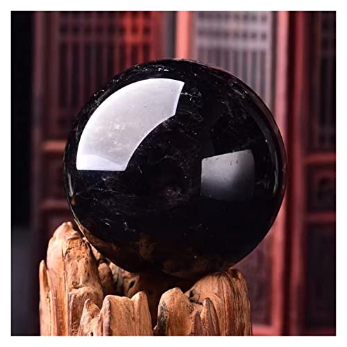 Boule d'obsidienne contre le stress : pierre de guérison brute - 2