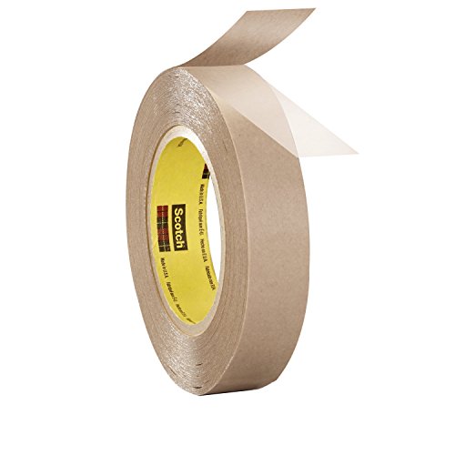 Image of 3M 99537-case Double Coated Tape 9832, 54 inch x 60 yd., 1 roll per case, Clear