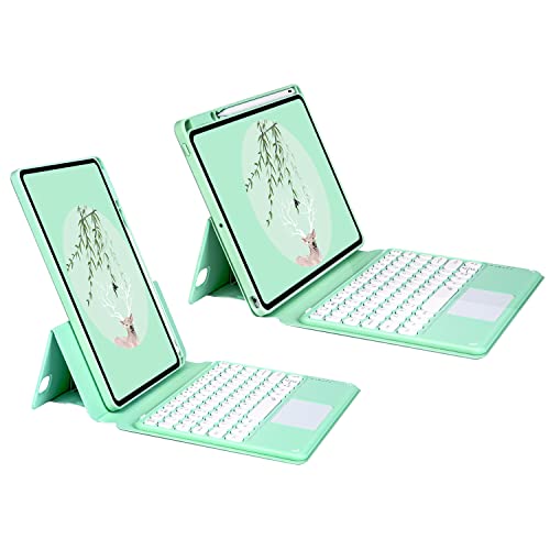 L[{[h P[X iPad 9 2021/8 2020/7 2019/iPad Air 3/iPad Pro 10.5 ^b`pbht ^/c^ X^h CE Bluetooth {L[{[h obNJo[,Mint