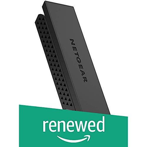 NETGEAR AC1200 Wi-Fi USB Adapter High Gain Dual Band USB 3.0 (A6210-100PAS) (Renewed)