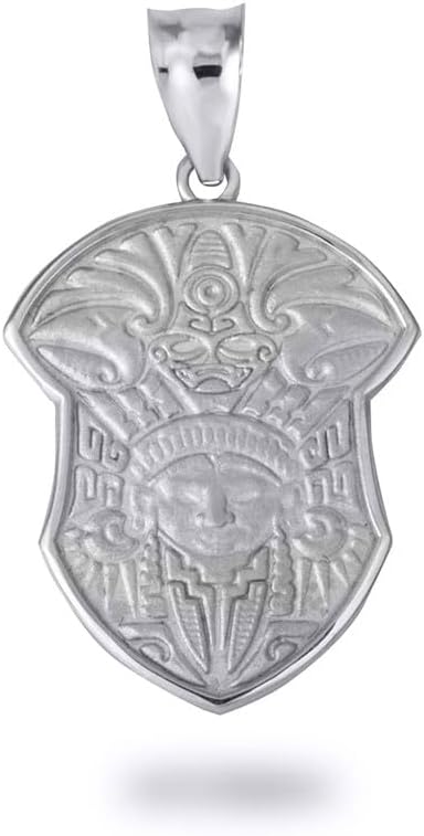 Mayan Tribe Shield pendant Aztec 14K Gold Parent