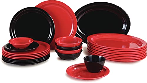 Carlisle Foodservice Products KL12705 Kingline Plastic Oval Platter Oval Tray thumb #5