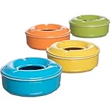  Ritzenhoff Breker Aschenbecher PINTURA, mit Aufsatz, 0, 2 l