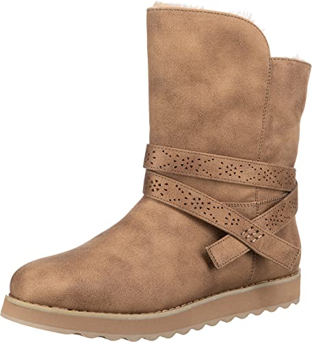 Skechers Keepsakes 2.0 Night Peaks, Botas Mujer, Taupe, 39 EU