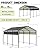 Greesum 10x15FT Metal Carport with Heavy Duty Frame and Galvanized Steel Roof, Vertical Carports with Side Support Rods, Canopy Shelter for Car, Pickup Trucks, Boats, Party, Gray