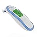 Produktbild Baby Digital Thermometer LCD Temperatur IR Infrarot Messung Ohr Stirnthermometer Für Kinder Babypflege - Blau