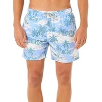 Rip Curl Men's Dreamers Volley Shorts, Sky Blue, 3XL