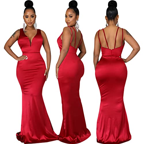 Image of FairyLove Womens Sexy Bridesmaid Formal Evening Gown Dresses Wedding Guest Dress