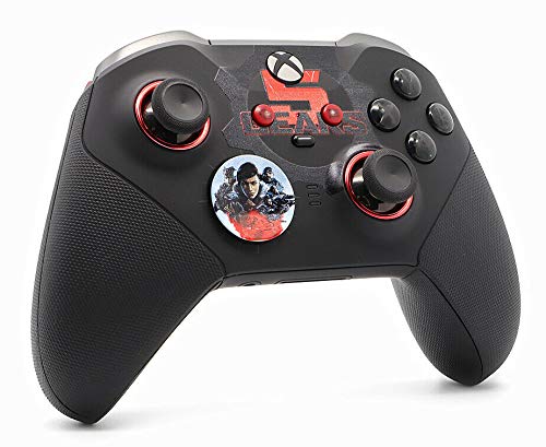 UN-MODDED Custom Controller Compatible with Xbox ONE Elite Series 2 (with 3.5 Jack) for All Major Shooter Games… (Multiple Designs Available) (GOW 5)