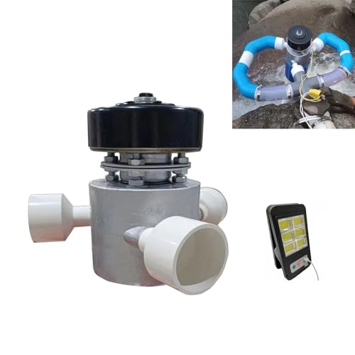 Générateur hydroélectrique turbine en alliage d'aluminium 220V 1000W 3