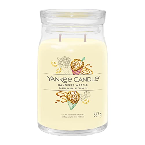 Bougie parfumée Banofee Yankee Candle pour salon cocooning