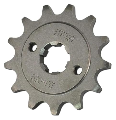 QIAOG Pignon avant de moto 520 13T 14T, compatible avec
