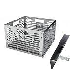 SnS Grills Slow N Sear Stainless Steel Charcoal Basket and Water Wall