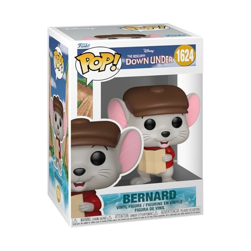 Funko Pop! Disney: Rescuers Down Under - Bernard - Figura de Vinilo Coleccionable - Idea de Regalo - Mercancia Oficial - Juguetes para Niños y Adultos - Movies Fans