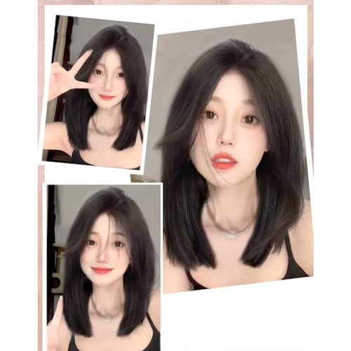 Perruque frange 30 cm cheveux amples pour changer de coiffure rapidement sans abîmer vos cheveux - 7