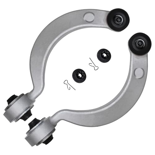 Image of Detroit Axle - RWD Front End Control Arms Kit for 07-17 Lexus LS460, 4 Upper Rearward & Forward Control Arms w /Ball Joint 2007 2008 2009 2010 2011 2012 2013 2014 2015 2016 2017 Replacement - 4pc Set