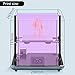 Creality 3D Printer Sermoon D1 DIY 3D FDM Dual Zaxis Printer Silent Mainboard Transparent Enclosure Box Printer Enclosed Runout Sensor Used in Education Art Architecture