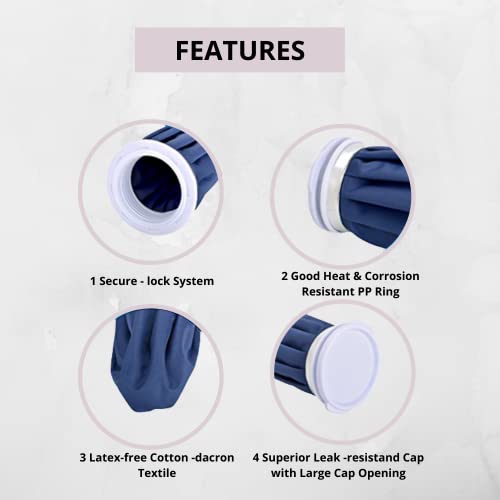 Image of MCP Healthcare Ice Cold Pack Therapy Bag Relief From Muscle Strain, Shoulder Pain, Swelling Injured, Preventing Bleeding, Reduce Swelling, Orthopedic Heating Belt.