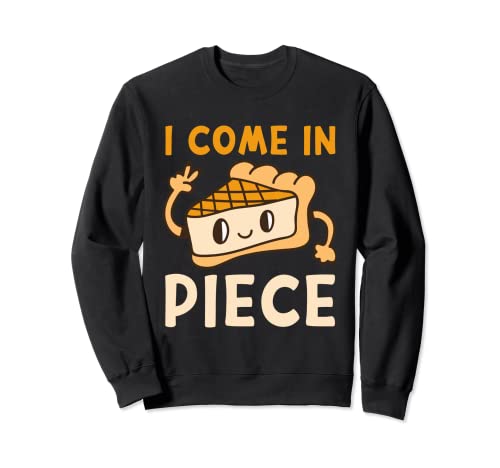 Käsekuchen I COME IN PIECE Kuchenbacken Sweatshirt
