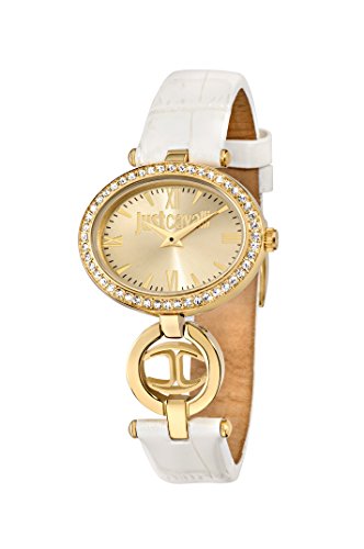 Preisvergleich Produktbild Just Cavalli Damen Uhrenbeweger Collection JUST ICON Edelstahl Weiss R7251214502