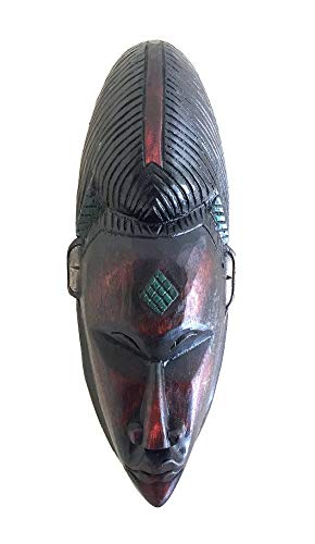 OMA African Mask Home Decor Wooden Hand Crafted African Wall Art For Peace & Luck Home Decor Gift Large Size