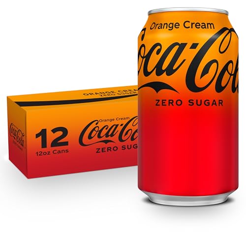 Coke Orange Cream 12oz 12pk Zero Sugar
