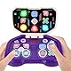 XPJBKC Led-Reaktionsspiel, Handheld Pop Spiel Geschenk Junge 3-12 Jahre, Schnelles Push-Puzzlespiel mit 4 Spielmodi, Tragbares Leuchtendes Elektronisches Reisespiele Quick Push Game Lernspielzeug