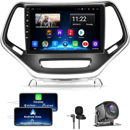 Android Car Radio for Jeep Cherokee 2013-2018, 10.1 Inch...