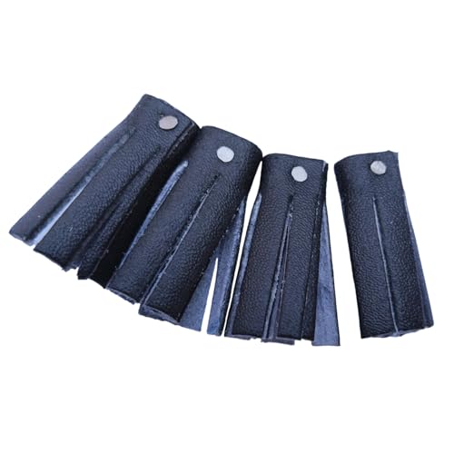 Men’s Ghillie Brogues Black – Traditional Scottish Kilt Shoes with Long Laces & Leather Tassels, Highland Formal Footwear3