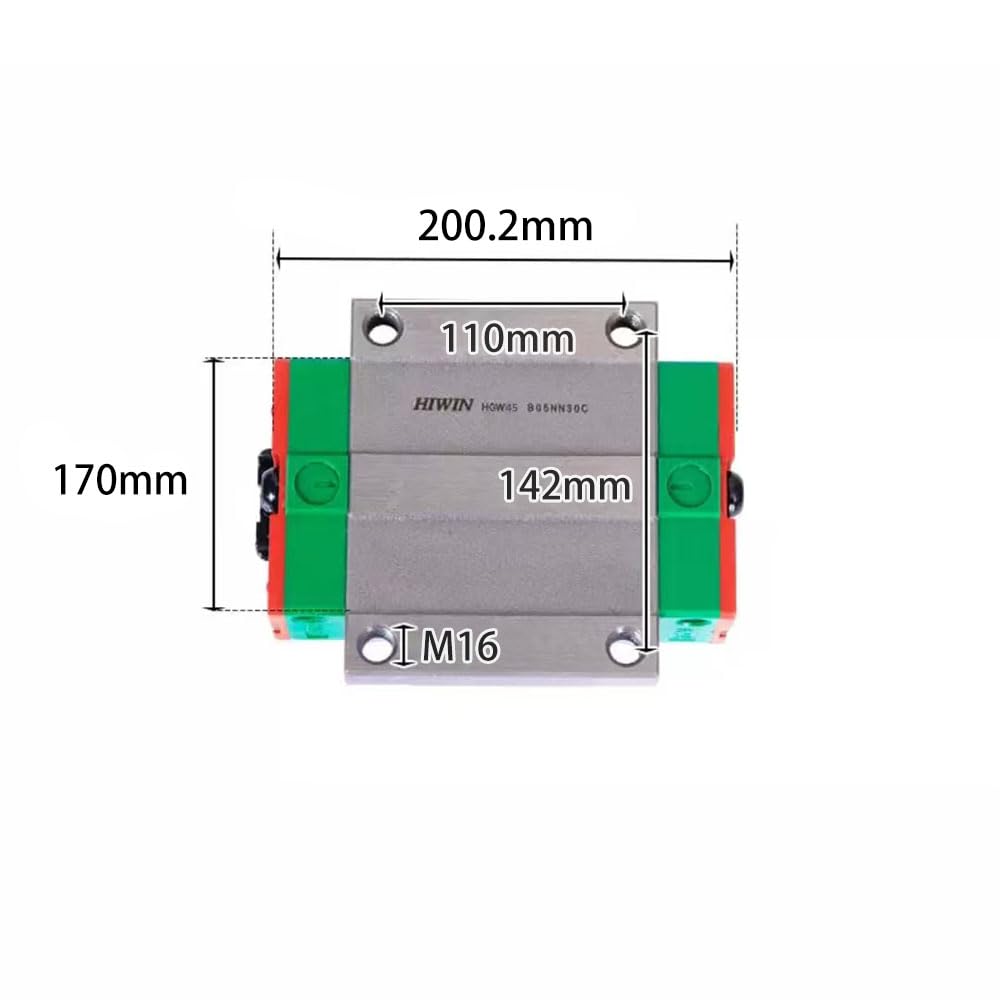 HIWIN HGW65CC Linear Block HGW65 Linear Carriage/Guide/Rail/Slider CNC Parts Bearing Linear Bearing