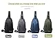 Pangogogo Wasserfest Crossbody Bag Herren|Leichte Kratzfeste Umhängetasche Herren Klein|Multi-Compartment Männerhandtasche für Radfahren, Wandern und Kurztrips (Blau)