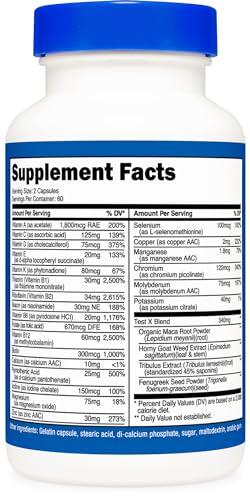 Nutricost NTC117101 Multivitamin For Men 120 Capsules thumb #4