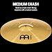 Meinl 18” Crash Cymbal – HCS Traditional Finish Brass for Drum Set, Made In Germany, 2-YEAR WARRANTY (HCS18C)