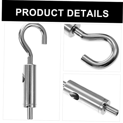 ULTECHNOVO 6 piezas de tensores de cable de cobre para uso con cuerdas, maquinaria y carpas, resistentes y prácticos miniatura 5
